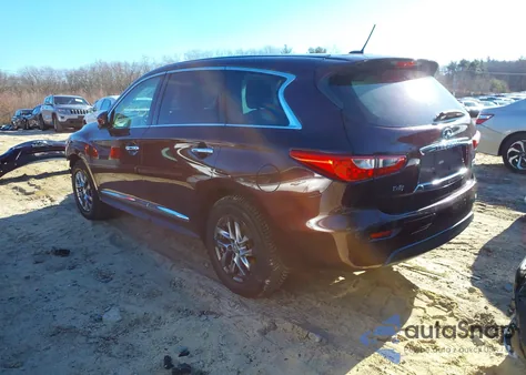 2013 Infiniti Jx35 from USA, damaged, VIN 5N1AL0MM1DC313373